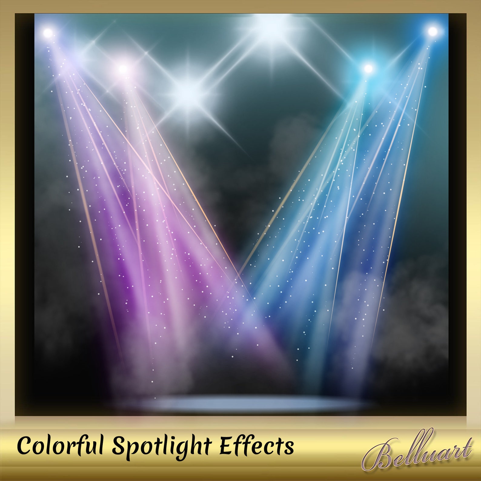 20 Kleurrijke Stage Lighting Overlays Kleurrijke Spotlight Etsy