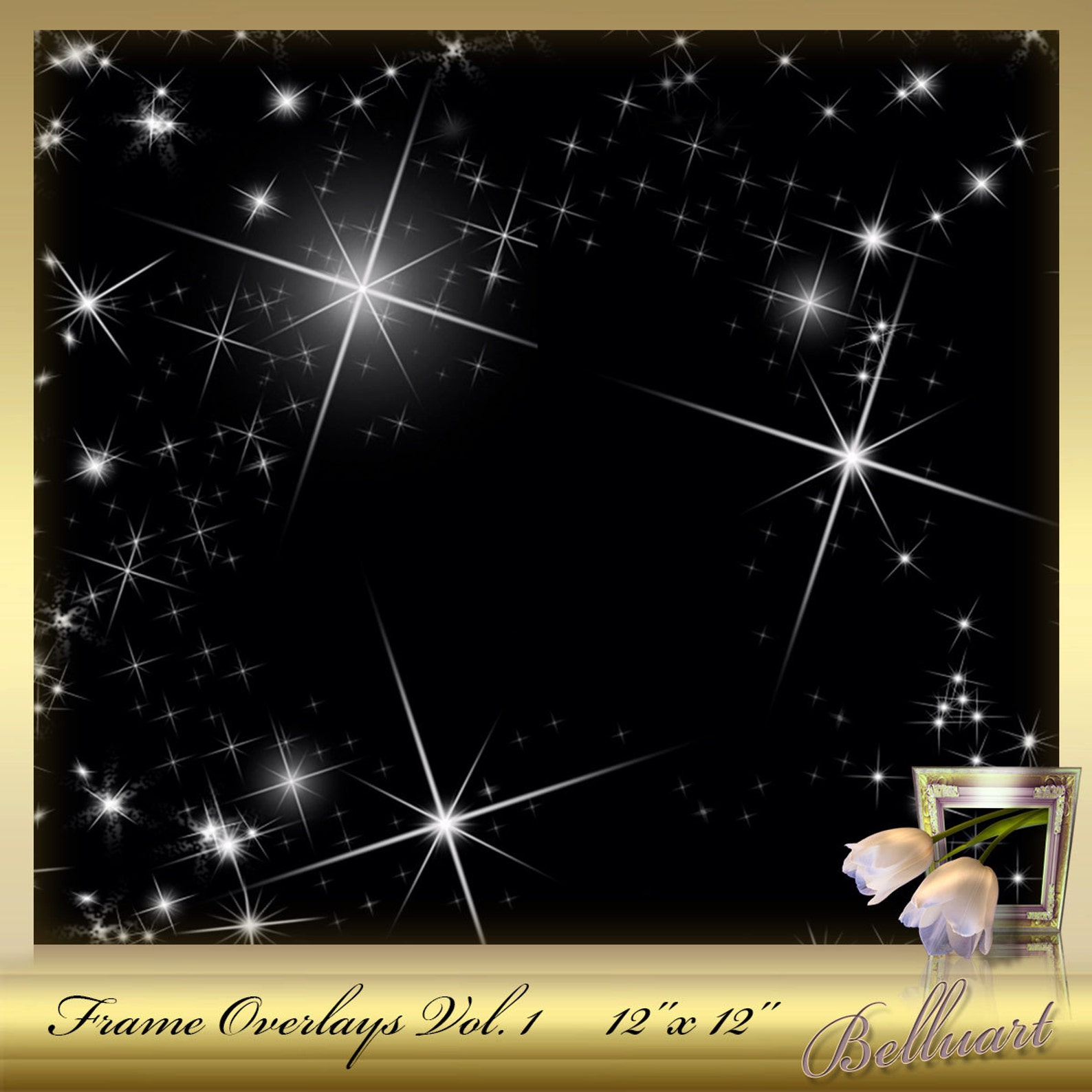 5 Frame Overlays Framesoverlay Vol. 1 Overlays Foto Etsy