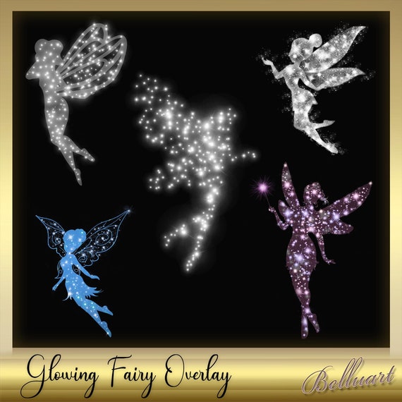 Pixie Fairy Overlays Fairy Dust Brushes Stardust Clip Art Etsy