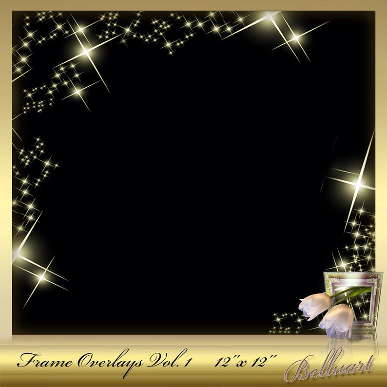 5 Frame Overlays Framesoverlay Vol. 1 Overlays Foto Etsy