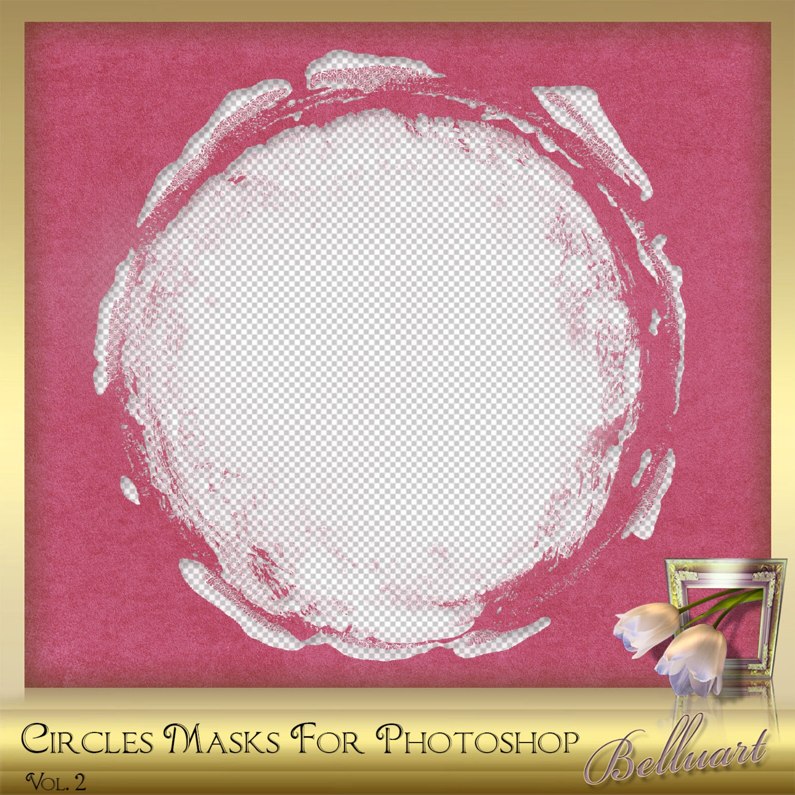 8 Circles Masks for Clipping Masks Etsy