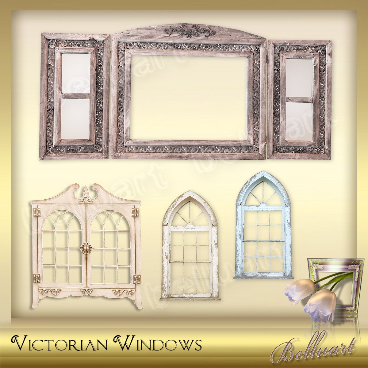 10 Victorian Window Frames Window Photo Frame Etsy Australia