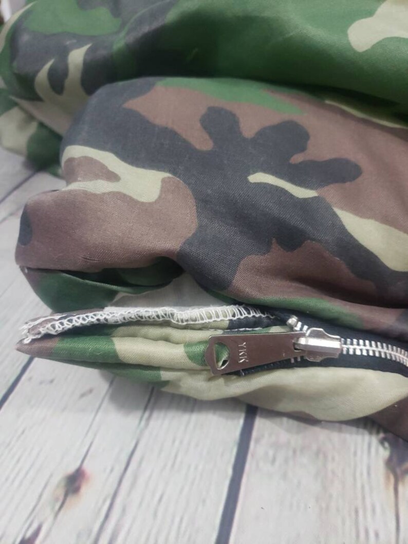 Vintage 1984 Camouflage G.I. Joe Sleeping Bag Etsy