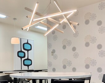 Wooden chandelier - SIMPLICITY, Loft Light, Wooden Lighting, Wood Chandelier Lighting, Lighting Hanging Chandeliers, Modern Home Decorations