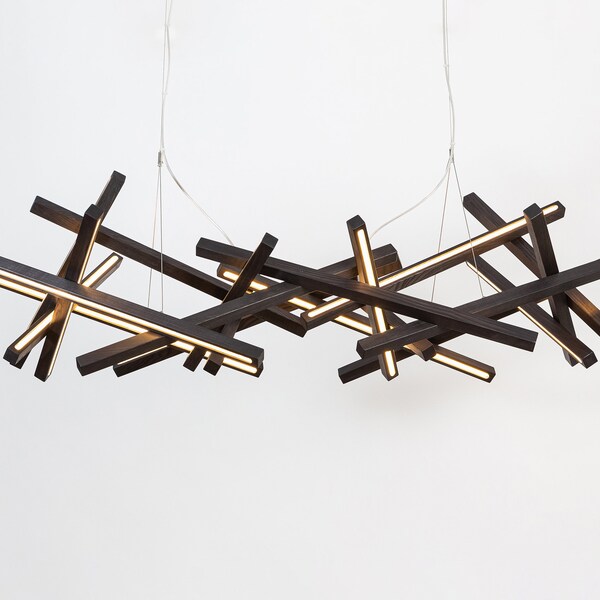 Industrial Chandelier Etsy