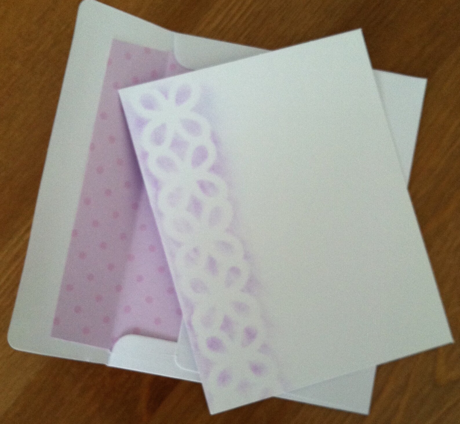 Floral Print Handcrafted Notecards with Envelopes (Set of 5) 18