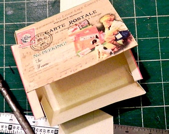 Christmas Gift Box Template DIY Do Not Open Gift Box Digital Download DIY Christmas Box Template Christmas Printable Gift Box