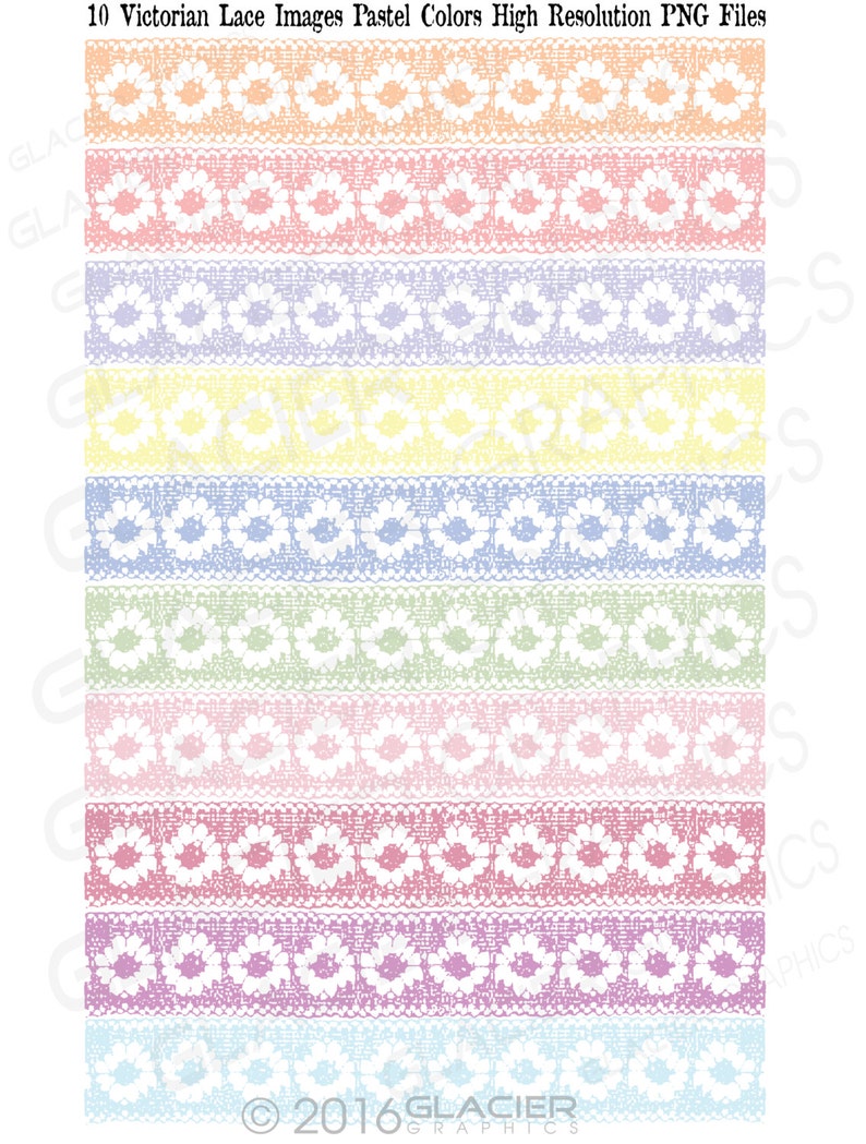 Lace Illustrations PNG Victorian Files Rustic Die Cut Lace 10 Etsy