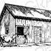 3 Barn Illustrations Vintage Barn Clipart Vector Copyright Free ...