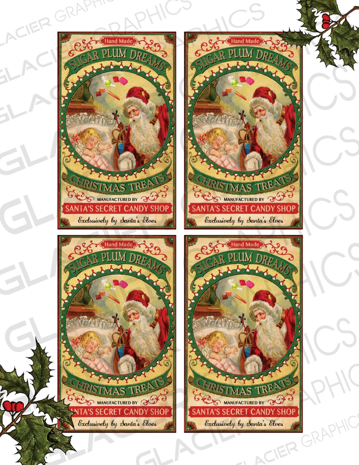 christmas-candy-label-vintage-instant-download-sugar-plum-etsy