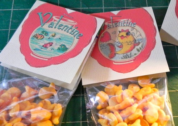 DIY Printable Valentine Card Fish Bowl INSTANT DOWNLOAD - Etsy