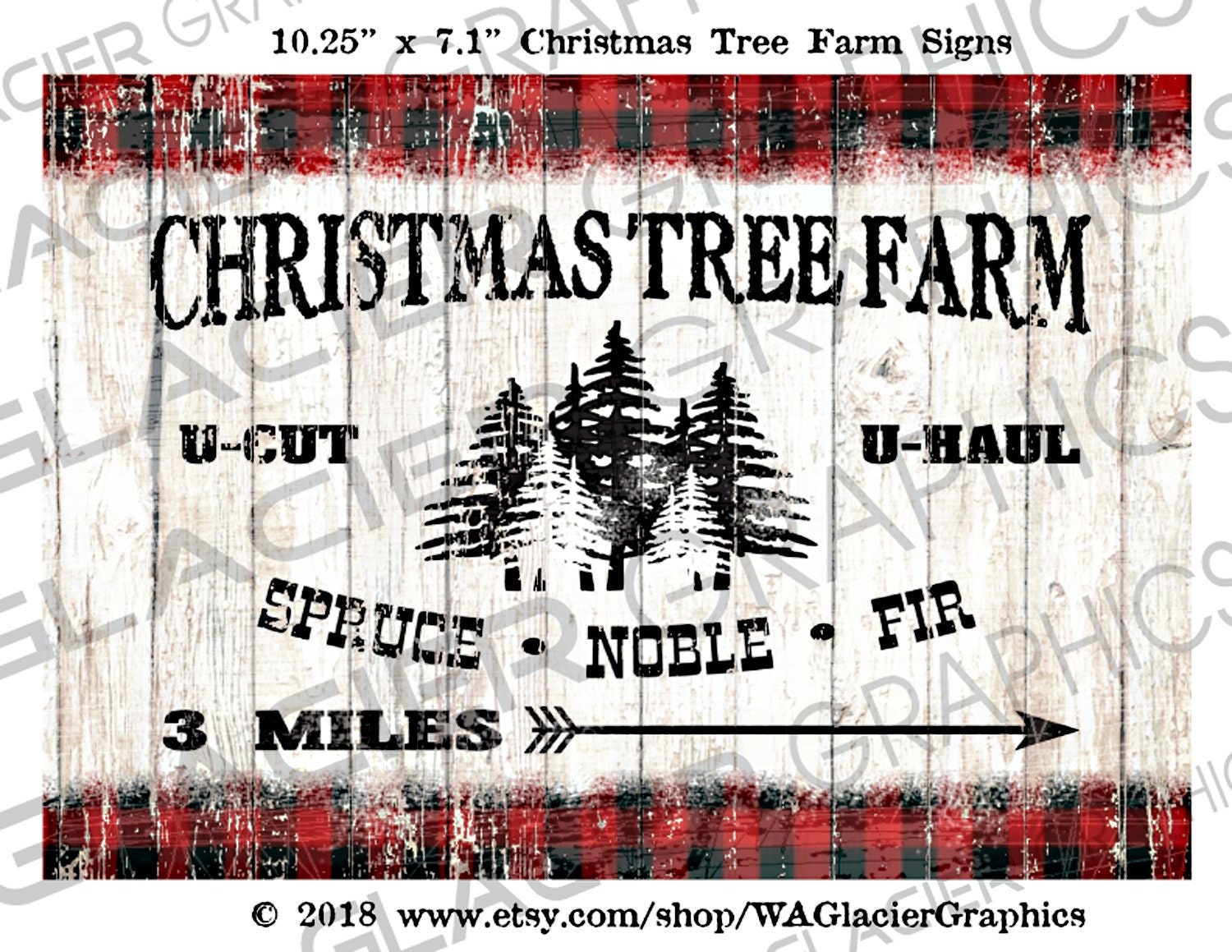 plaid country christmas tree farm u cut christmas trees etsy ireland