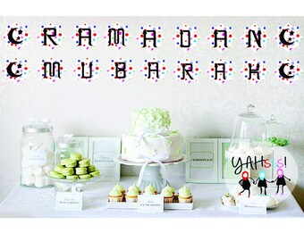 Eid/Ramadan Banner DIY Instant download