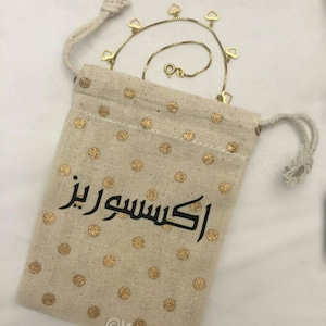 Accessori borsa con coulisse/Arabic Gold