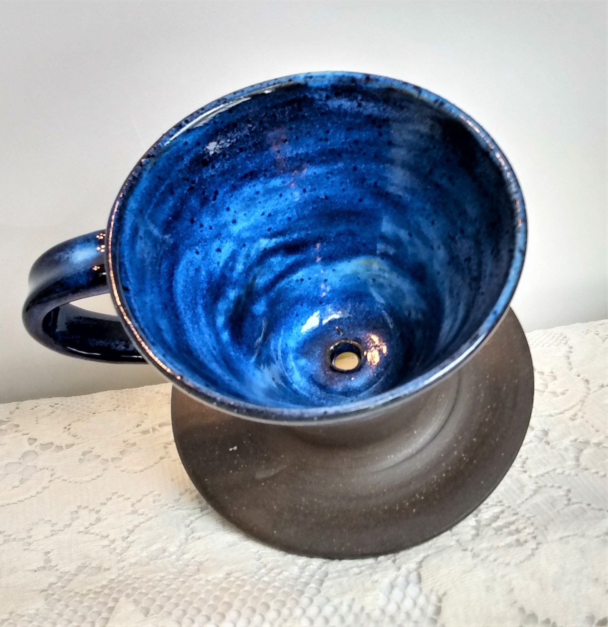 Handmade Ceramic Pour Over Coffee Brewer/dripper in Polar Etsy