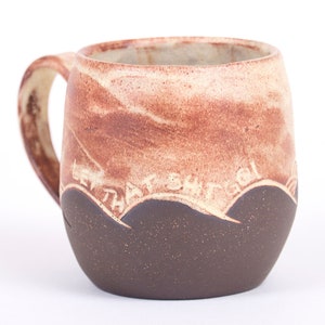 Handmade Ceramic Zen Mug in Air Glaze