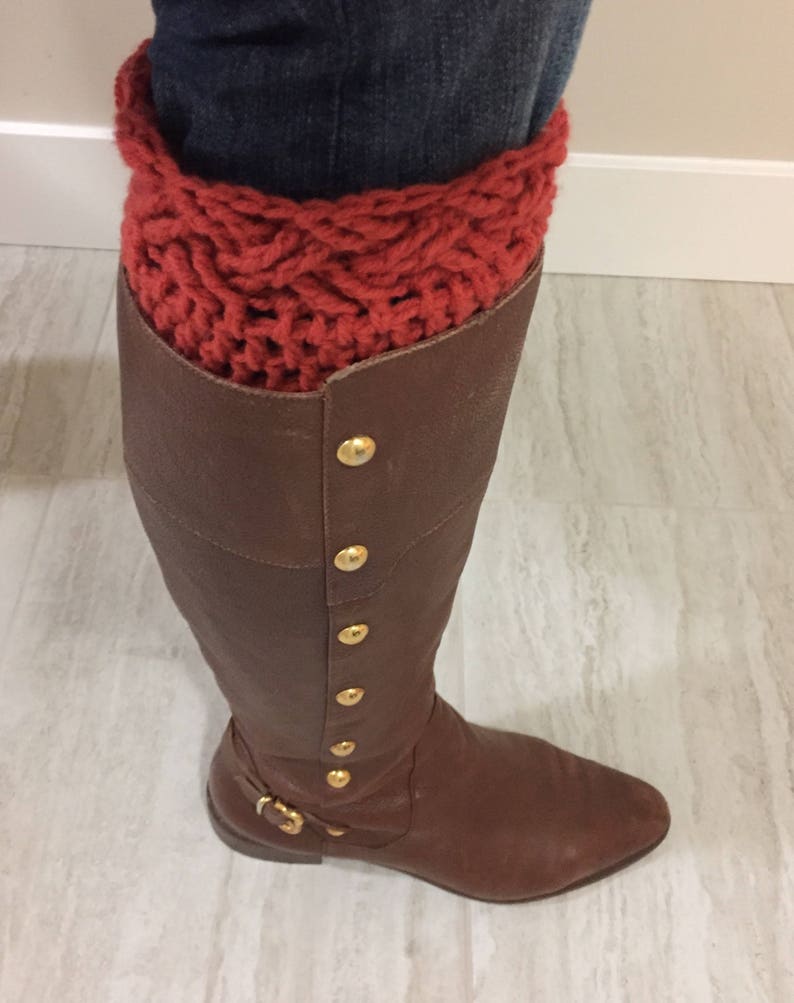 classic cuff wide calf boot