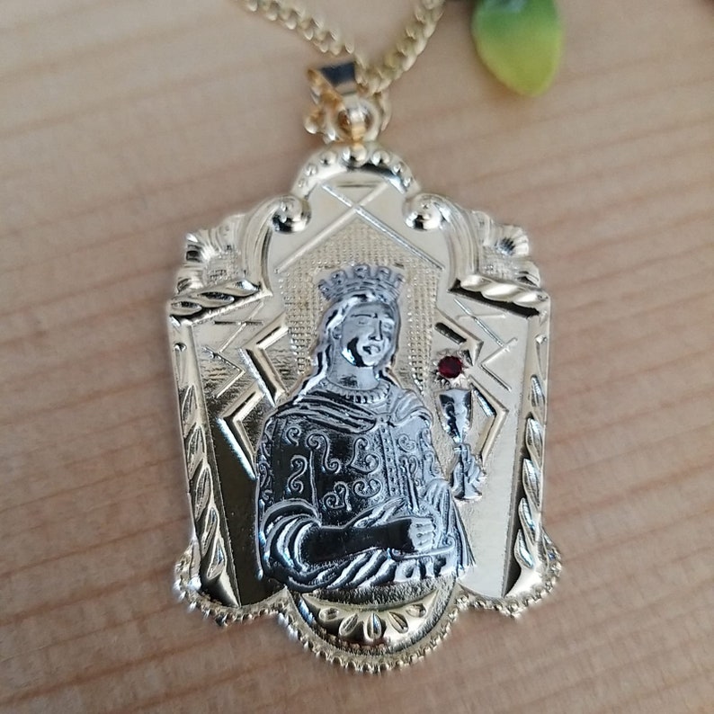 Necklace of Saint Barbara Chain Collar Cadena Santa Barbara