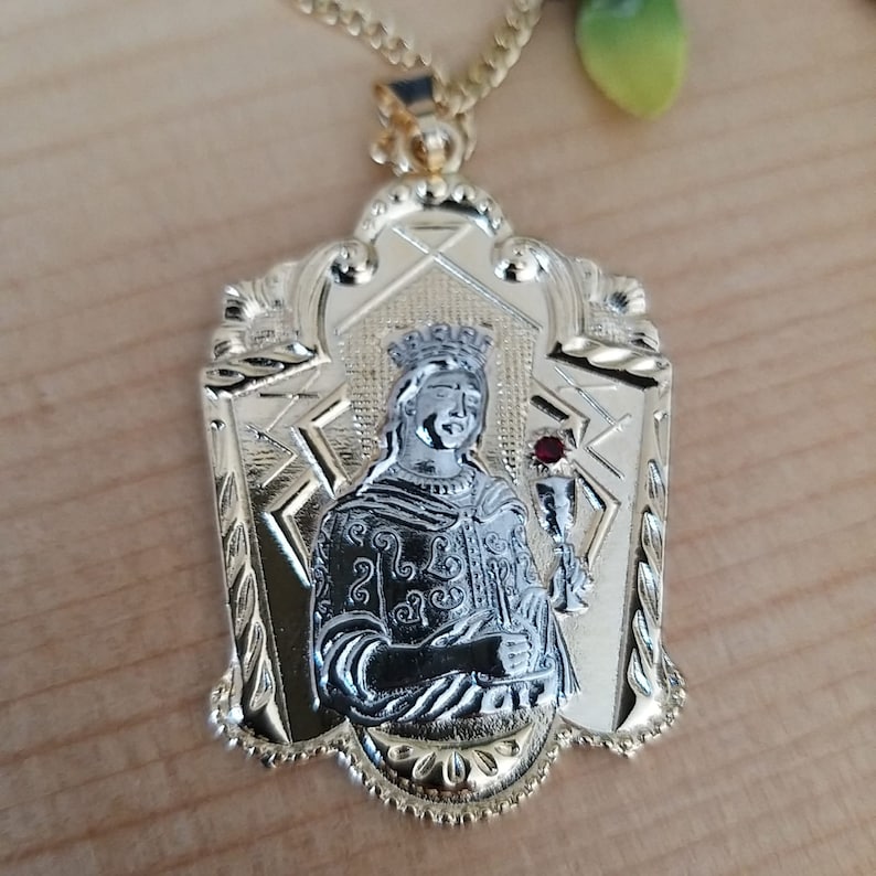 Necklace of Saint Barbara Chain Collar Cadena Santa Barbara