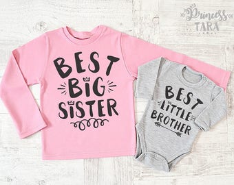 Grote zus Little Brother Shirts. 