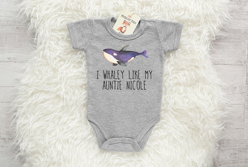 I Love My Auntie Baby Clothes. Girl or Boy Auntie Baby Shirt. Etsy