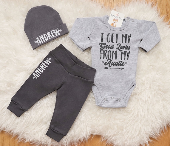 auntie outfits for baby boy