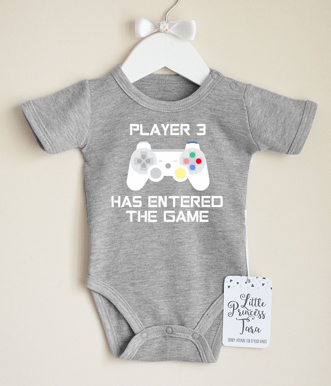 Player 3 Has Entered the Game Baby Clothes. Gamer Baby - Etsy New Zealand