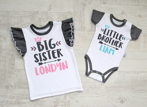 Little Brother Outfit. Big Sister 