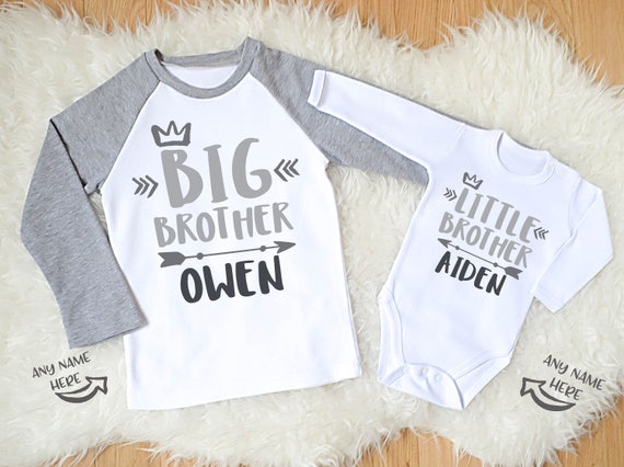 little brother and big brother outfits