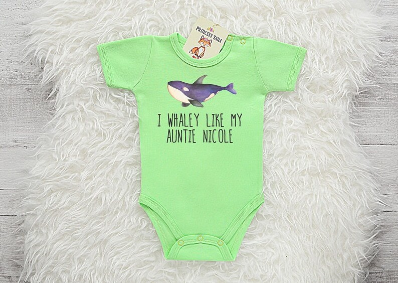 I Love My Auntie Baby Clothes. Girl or Boy Auntie Baby Shirt. Etsy