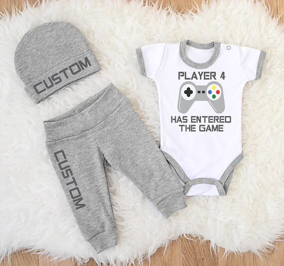 gamer baby onesie