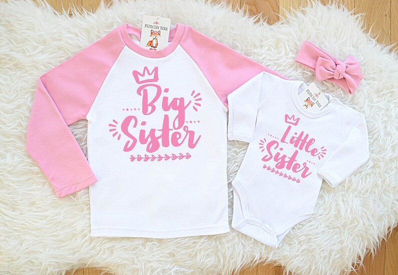 Big Sister Little Sister Outfits. Matching Sister Clothes. Big Etsy
