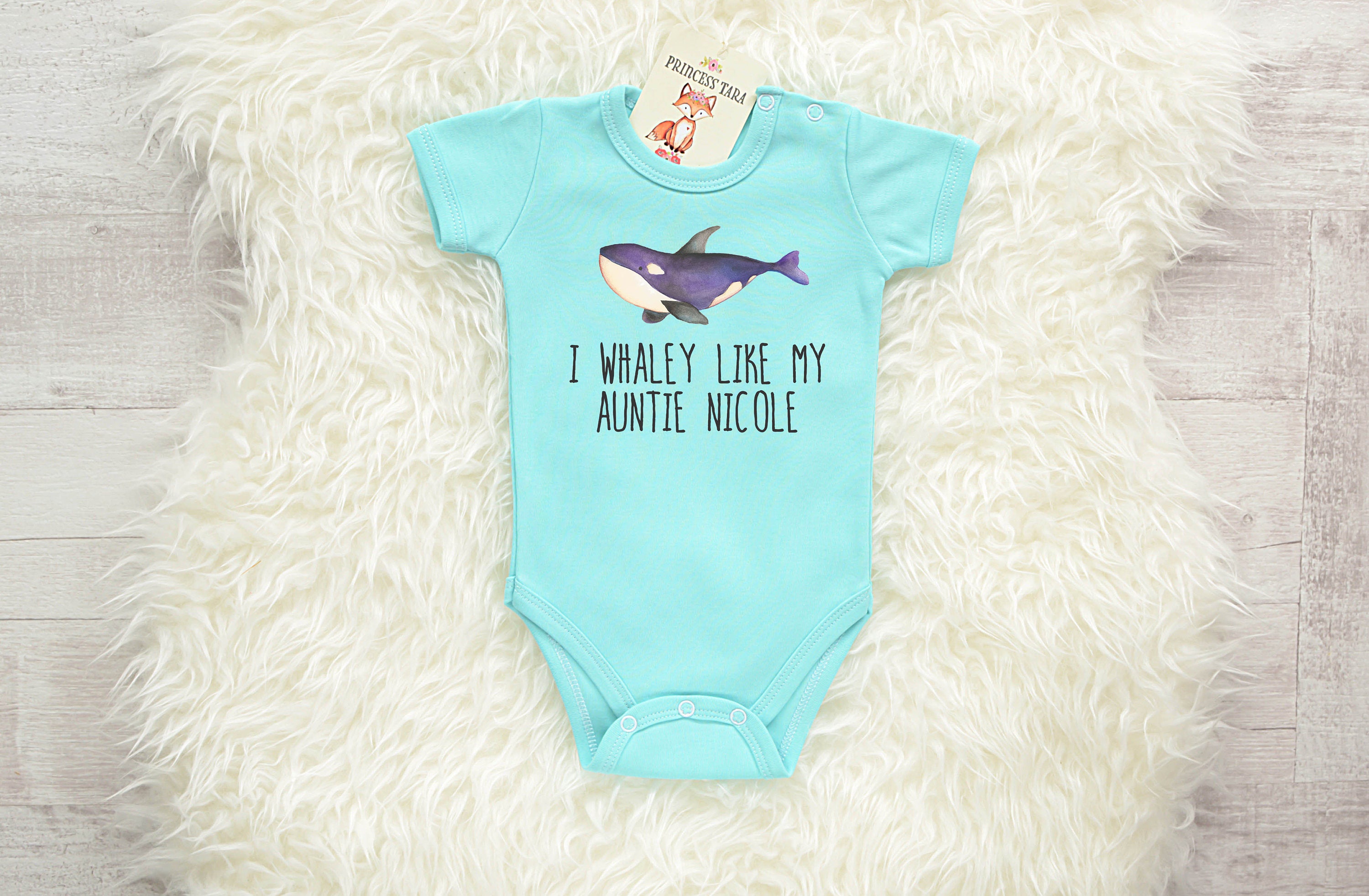 I Love My Auntie Baby Clothes. Girl or Boy Auntie Baby Shirt. Etsy