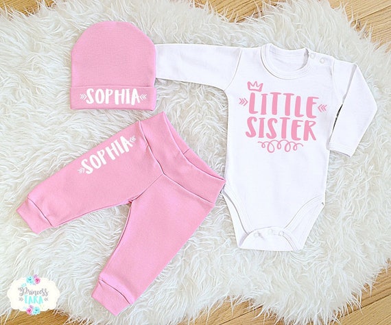 little sister going home outfit
