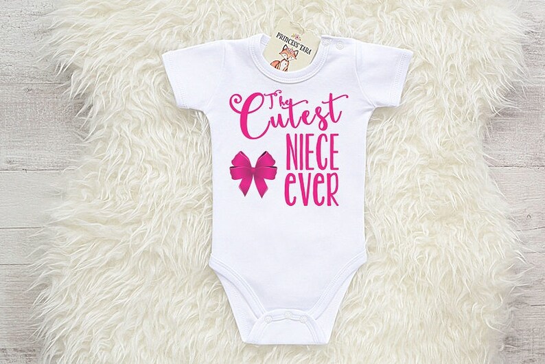 Plus Mignon Niece Ever Baby Girl Bodysuit Tante Vetements De Etsy