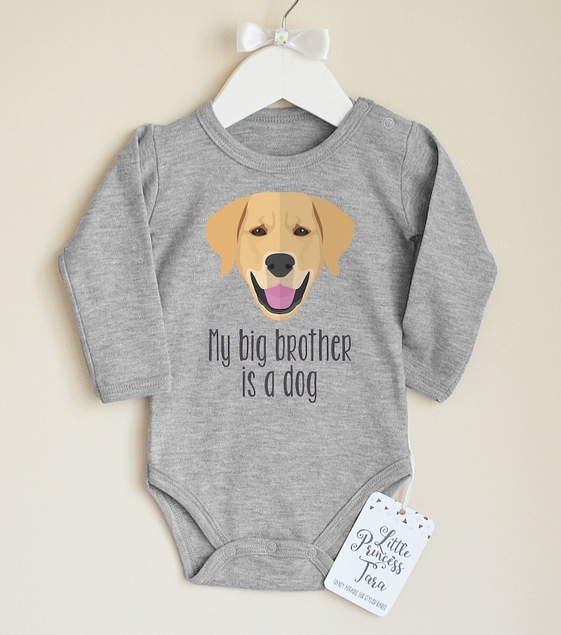 Cute Golden Retriever Baby Bodysuit. Dog Baby Clothes. Dog Etsy