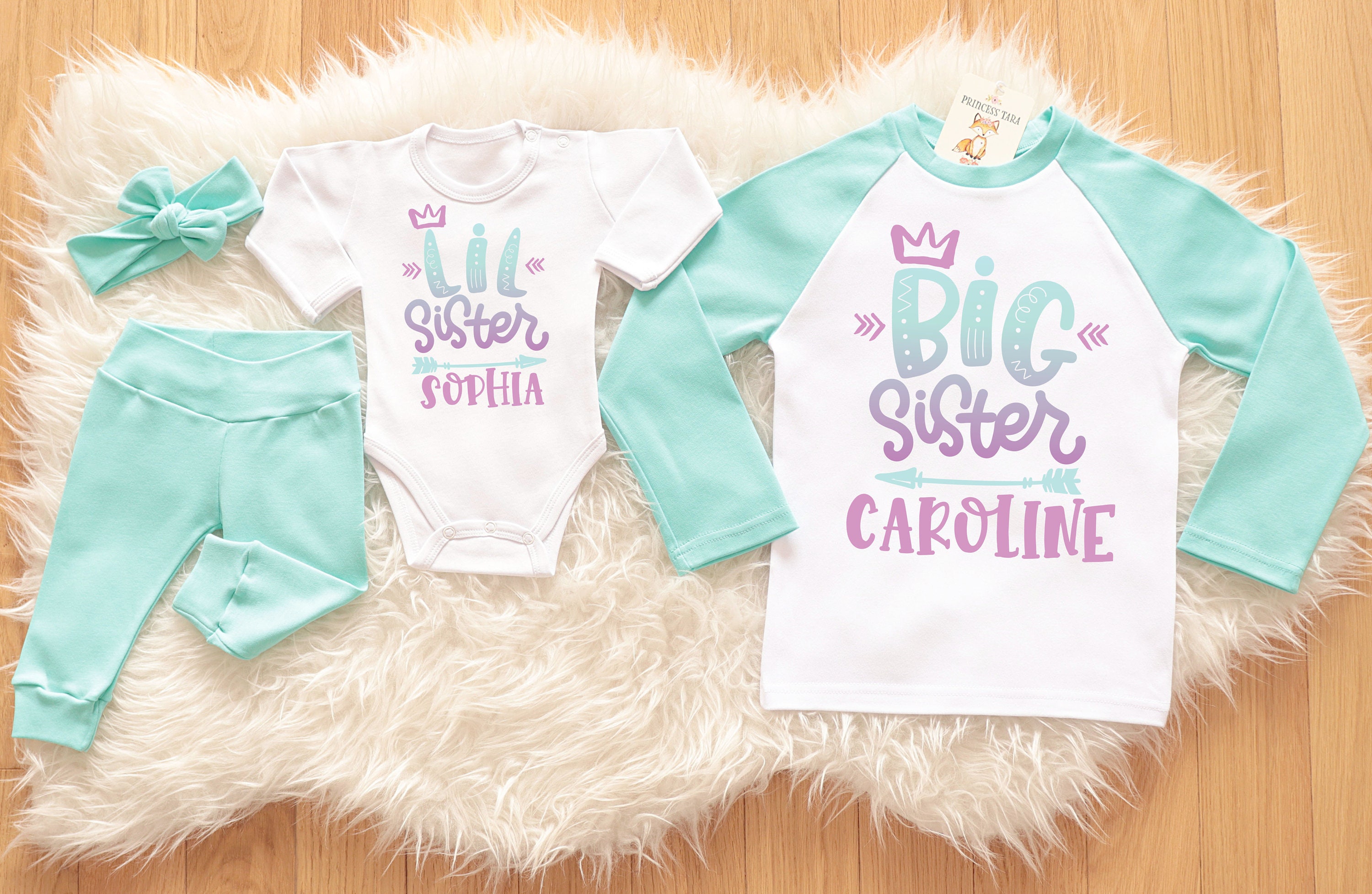 big little sister matching outfits