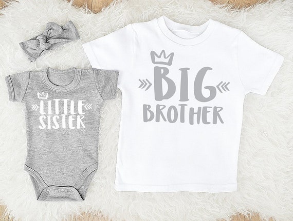 matching big brother and little sister outfits