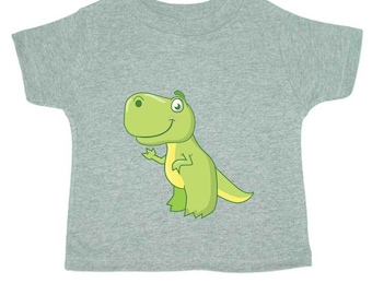 Friendly Dinosaur Toddler T-Shirt