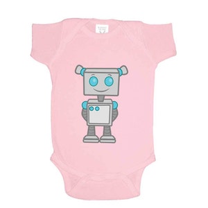 Cute Robot Girls Onesie