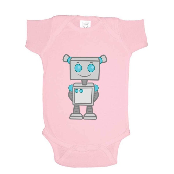 Cute Robot Girls Onesie