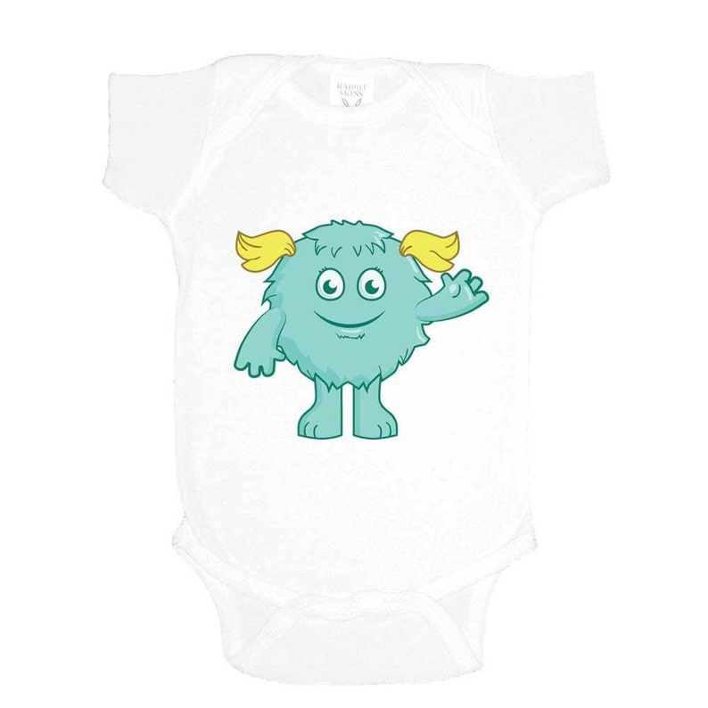 Girl Monster Onesie image 4