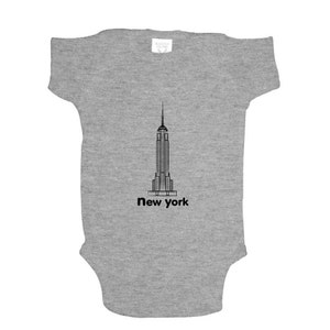 New York Empire State Onesie