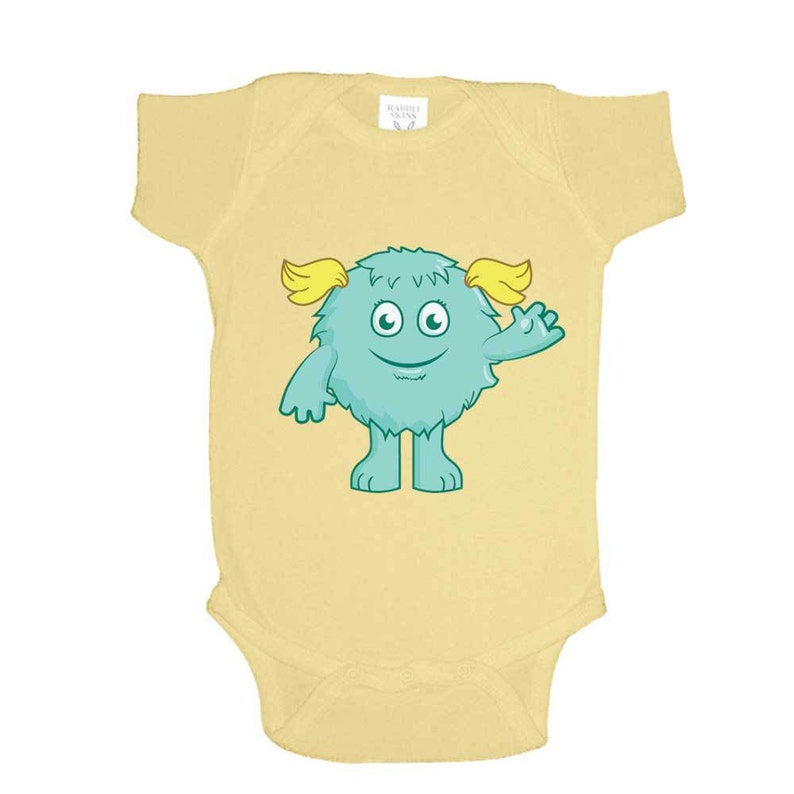 Girl Monster Onesie image 3