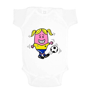 Mädchen Fußball Strampelanzug
