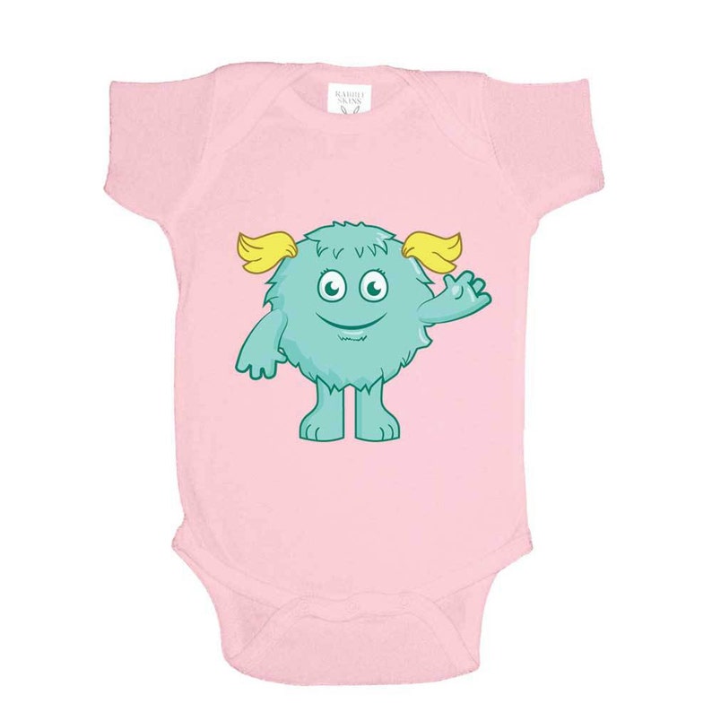 Girl Monster Onesie image 5