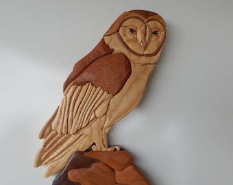 Scroll Saw Owl - Etsy