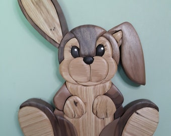 Intarsia Rabbit | Etsy