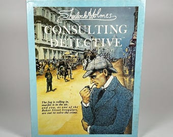 Sherlock Holmes The Consulting Detective Game 1982