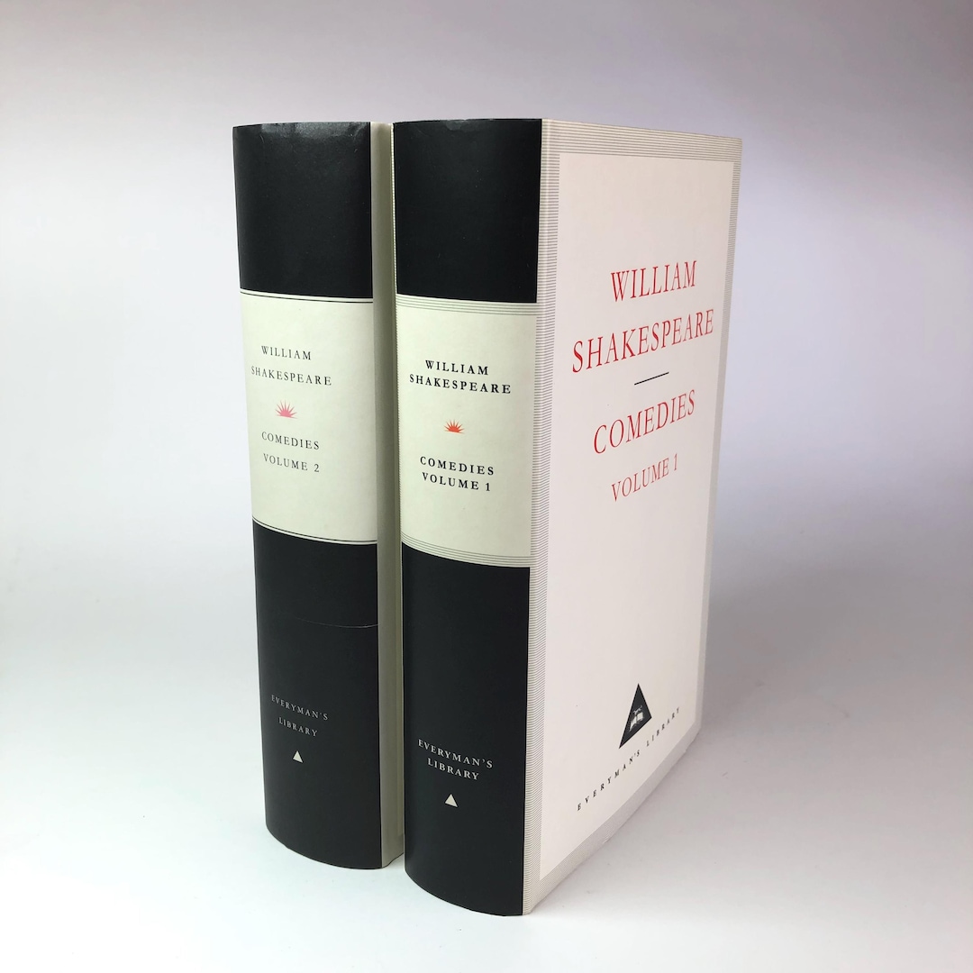 William Shakespeare Comedies Volume 1 and 2 Everyman's Library UK